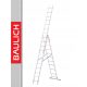 Baulich Leiter 6,55 m Aluminium 3 x 11 bis 150 kg