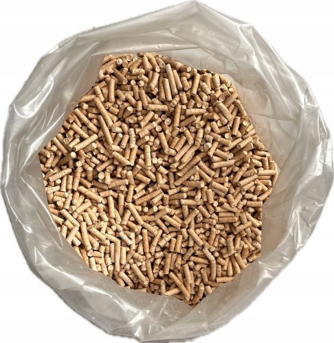 Pellet 6 mm A1 Holzbrennstoff Reine Kiefernpellets, 15 kg Sack, polnischer Hersteller