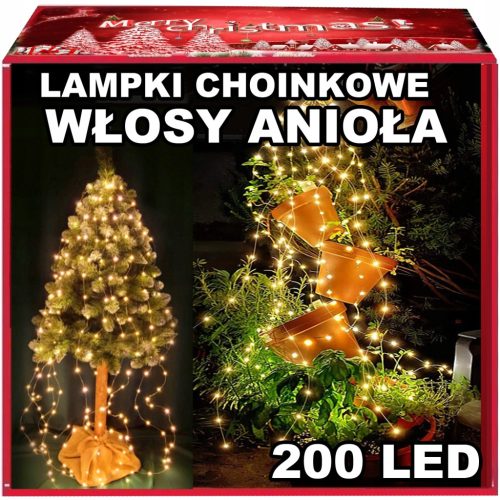  Operum Weihnachtsbaumbeleuchtung für den Außenbereich, 2 m, 101–200 Lichter