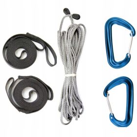  Lesovik Smuk Hängemattenaufhängung, schwarz