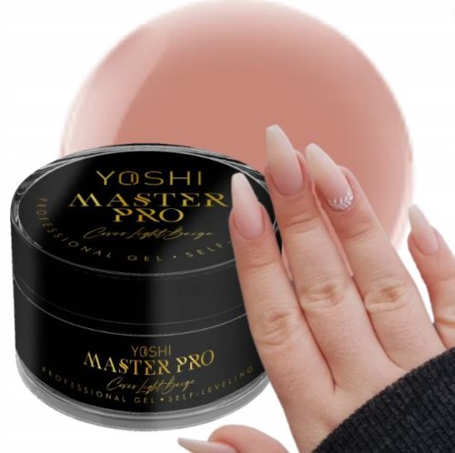  YOSHI MASTER PRO GEL SELBSTNIVIERENDES BAUGEL-ABDECKUNG HELLBEIGE 15 ml