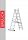 Baulich Leiter 3,96 m Aluminium 2 x 7 bis 150 kg
