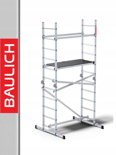 GELENK-Fahrgerüst aus Aluminium, 4 m