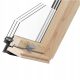 Rooflite 3-verglastes Dachfenster Holz Rooflite Trio Kiefer 78 x 118 cm plus Kragen