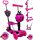  R-Sport H3 Dreiradroller, rosa