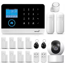 DRAHTLOSES HAUSALARM-KIT PGST GSM/WIFI-BEWEGUNGSSENSOR