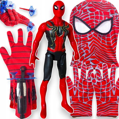  SPIDERMAN 4in1 LAUNCHER 2x HANDSCHUHMASKENFIGUR