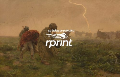 Bilder an der Wand Józef Chełmoński – Sturm