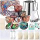 Kerzen GROßES DIY-KIT ZUR HERSTELLUNG VON SOJAKERZEN