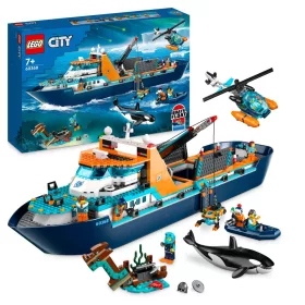    LEGO City 60368 Arktisforscherboot + Lego Erwachsene und Kinder 2024 in elektronischer Form