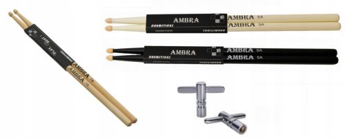  Ambra-Trommelstöcke