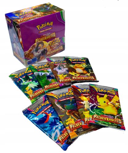  POKEMON SAMMLERKARTEN MEGA BOX PALDEA EVOLVED SET 360-teiliges Booster