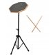  12" DRUM PAD MIT GEWINDE FÜR EINEN STÄNDER