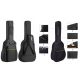  UNIVERSAL-KOFFER FÜR AKUSTISCHE/KLASSISCHE GITARRE, 3-MM-SCHAUMSTOFF + KOSTENLOSE GESCHENKE