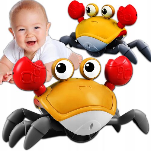  MEGA Runaway Crawling WALKING CRAB Interaktives Spielzeug FÜR KINDER XL