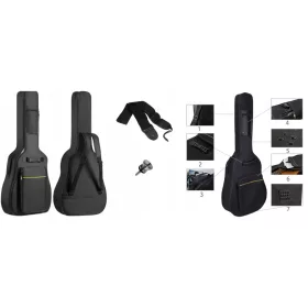    UNIVERSAL-GITARRENKOFFER 3MM SCHAUMSTOFF + GURT + MONTAGE + KOSTENLOS