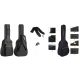  UNIVERSAL-GITARRENKOFFER 3MM SCHAUMSTOFF + GURT + MONTAGE + KOSTENLOS
