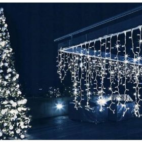    Lichtvorhang 500 LED-Lampen Kaltweiß FLASH 301 - 500 Lampen