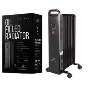    LORDHOUSE ELEKTRISCHE KONVEKTORHEIZUNG 2000 W SCHWARZ ENERGIESPAREND