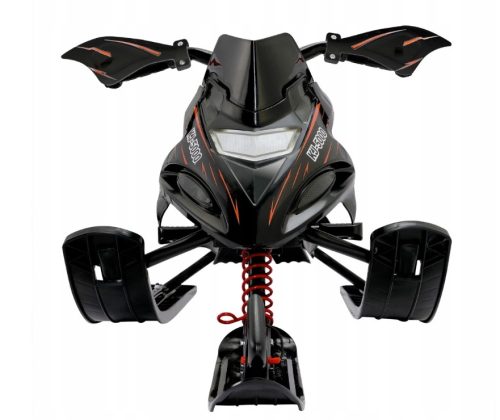  Monzana Metall-Skischlitten, breite Kufen für jeden Schnee 105461