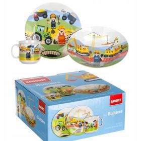  Mehrfarbiges Bankettset aus Porzellan