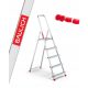 Baulich Leiter 2,97 m Aluminium 5