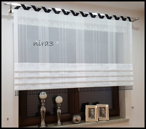 Vorhänge, Vorhänge bereit Sichtschutzpaneel aus Firana-Wolle 110 cm x