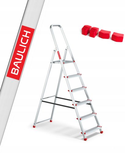 Baulich Leiter 3,19 m Aluminium bis 125 kg