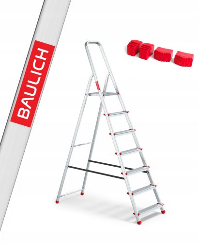 Baulich Leiter 3,4 m Aluminium bis 125 kg
