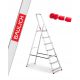 Baulich Leiter 3,4 m Aluminium bis 125 kg
