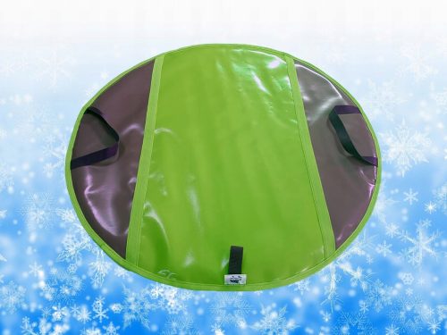  Weicher Gleitschlitten – 60 cm. PVC + Füllstoff Grau/Grün