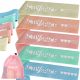  HIP BAND mini Gummi-Widerstandsbänder Material für Fitnessübungen, 5er-Set