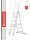 Baulich Leiter 3,98 m Aluminium 3 x 6 bis 150 kg