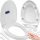 Asato 3V Toilettensitz, weißes Polypropylen