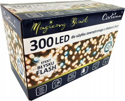  Cortina 201 Weihnachtsbaumbeleuchtung – 300 Lichter