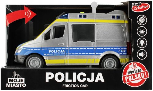  POLIZEIWAGEN HOHE LICHT- UND SOUNDEFFEKTE