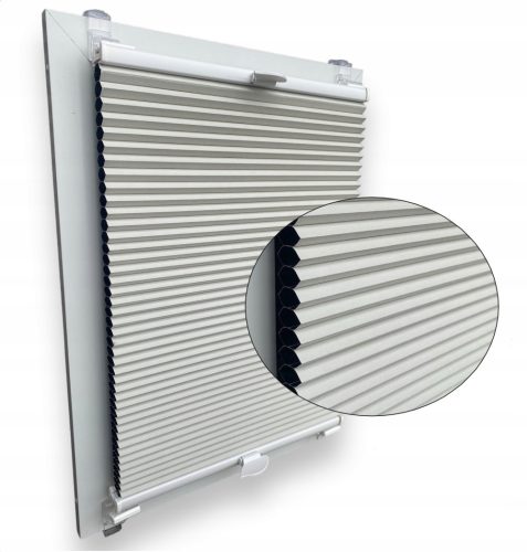 Plissees Plissees Pleats, Amidex Thermo-Verdunkelungsplissees, 110 cm x 100