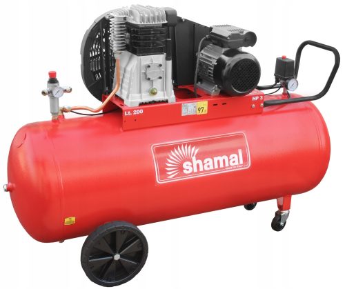 Shamal Ölkompressor Kolbenkompressor CM 390/200 200 l 10 bar
