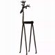 RENIFER FIGURKA XL styl nowoczesny metalowa czarna wys. 55cm