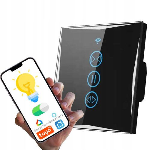  Jalousien-Schalter, LED-Jalousie, Glas, Touch, WLAN, Premium