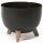  Blumentopf Lamela 29 cm x 29 x 23 cm Durchmesser 29 cm Kunststoff schwarz
