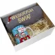  WEIHNACHTSGESCHENKTASSE + BESTICKTES HANDTUCH WEIHNACHTS-WEIHNACHTSMANN-SET