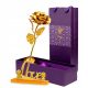 EWIGE ROSE MIT STAND 24K GOLD LIEBE GESCHENK