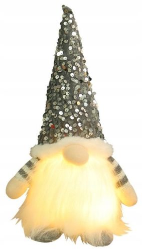  GRÜNER Wichtel WEIHNACHTSMANN *LED* LEUCHTEND