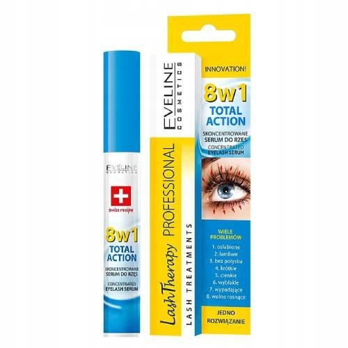  Eveline Lash Therapy Professional 8in1 konzentriertes Wimpernserum 10 ml