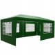 Gartenpavillon, Zelte - Casaria-Pavillon, 6 Wände, 3 x 6 x 2,5 m