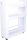  Eda weißer Küchenschrank 60 x 22 x 79 cm, Frontfarbe: Weiß