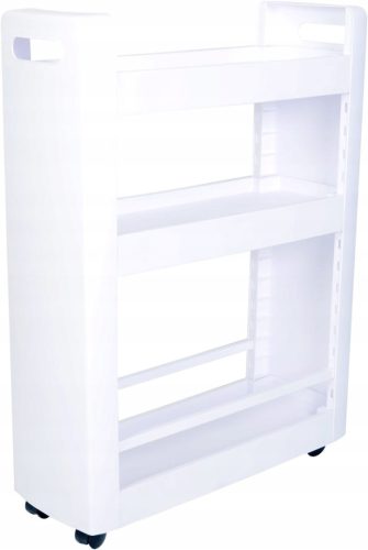  Eda weißer Küchenschrank 60 x 22 x 79 cm, Frontfarbe: Weiß