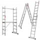 Baulich Leiter 2,98 m Aluminium 3 x 8 bis 150 kg