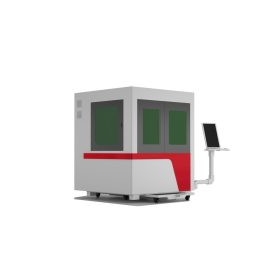 Kleine Faserlaser-2000-W-SYREX-Schneidemaschine